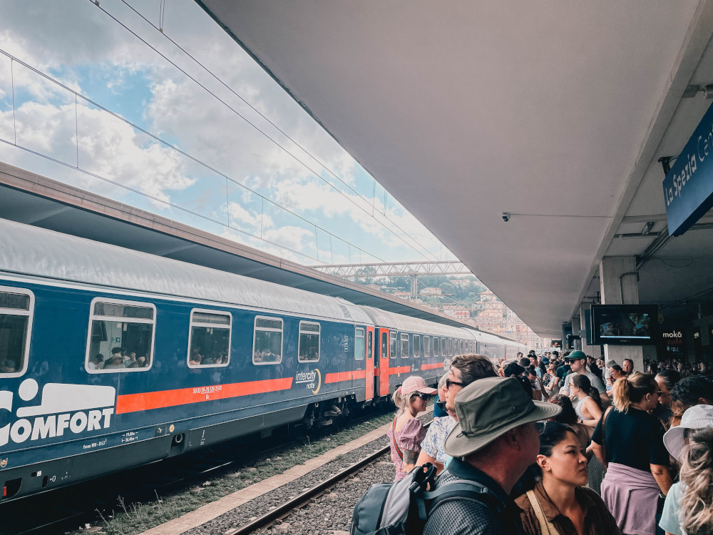 Met de trein naar Cinque Terre