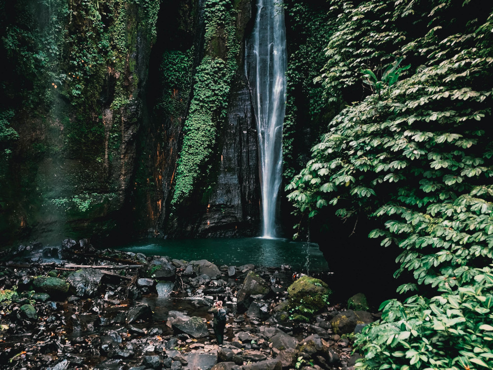 Hidden waterval