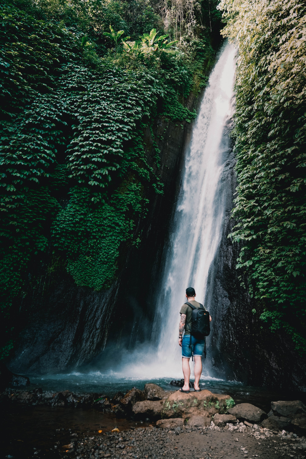 Red Coral Waterfall