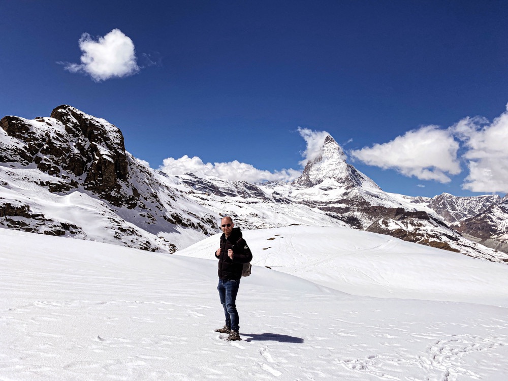 Uitzicht op de Matterhorn vanuit Rotenboden