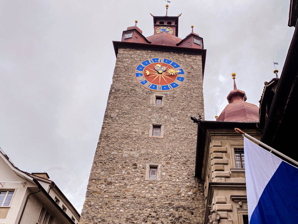 Town Hall Clock Tower - Luzern