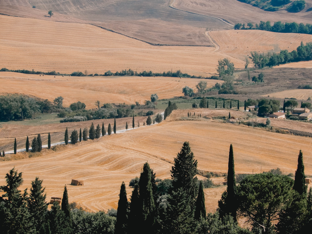 Uitzicht vanuit Pienza