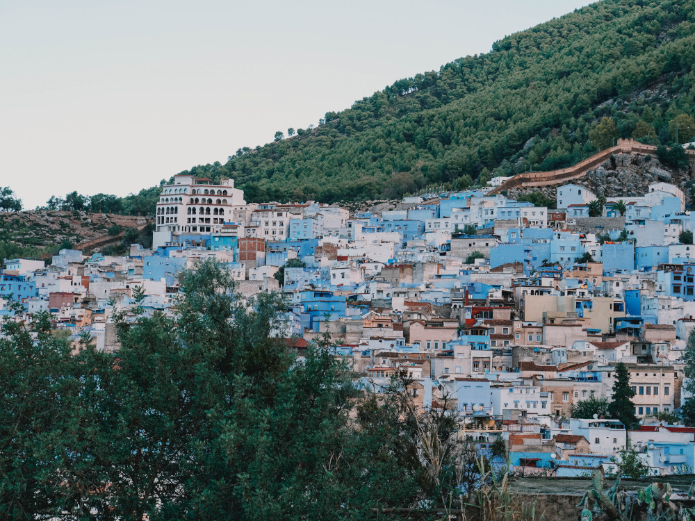 Uitzicht over Chefchaouen