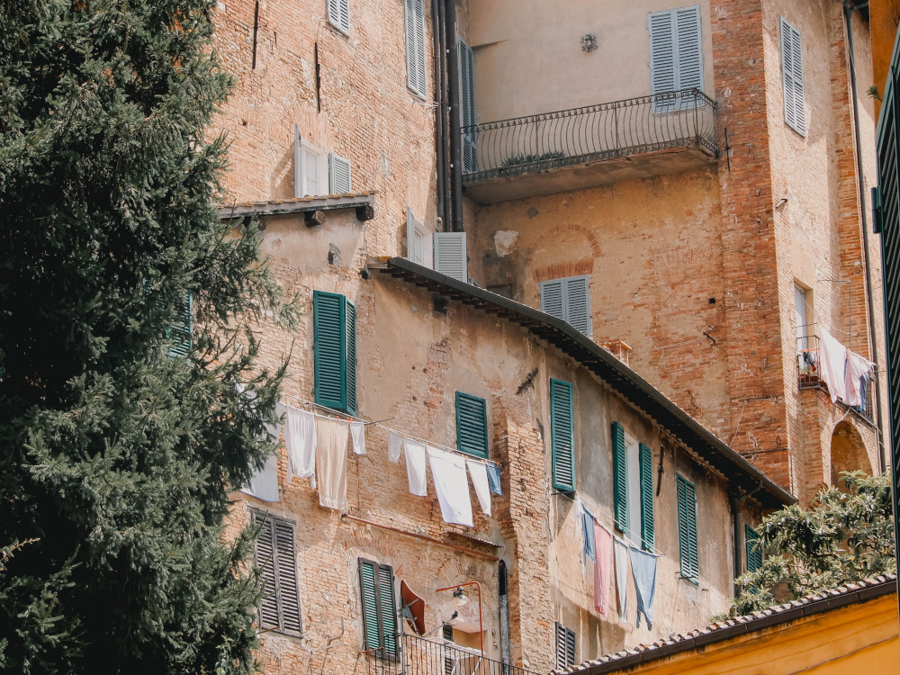 Straatbeeld Siena