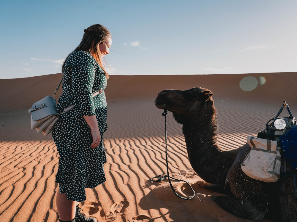 Route naar Merzouga