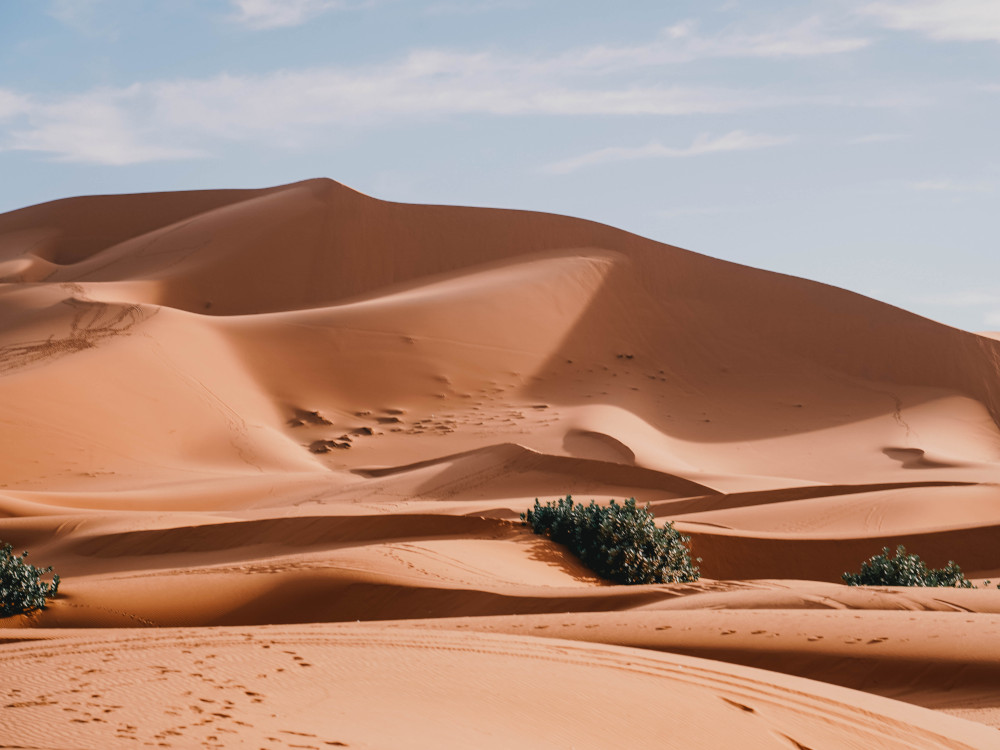 Route naar Merzouga