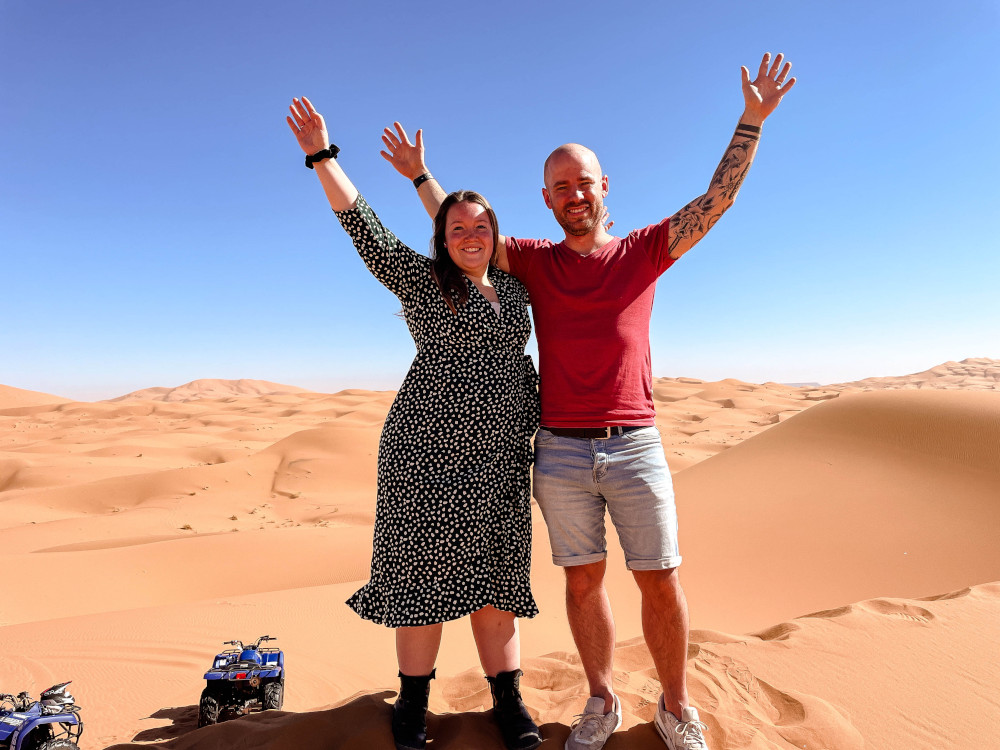 Quad rijden in Erg Chebbi