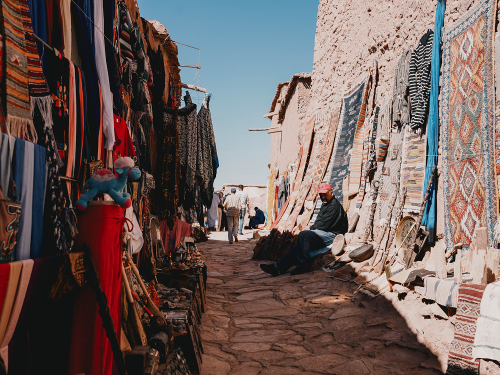 Winkeltjes in Aït-Ben-Haddou