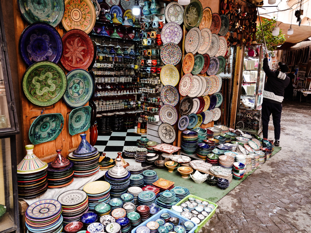 Souks van Marrakesh